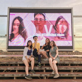 Ảnh nhóm tại sự kiện Marketing Hive
